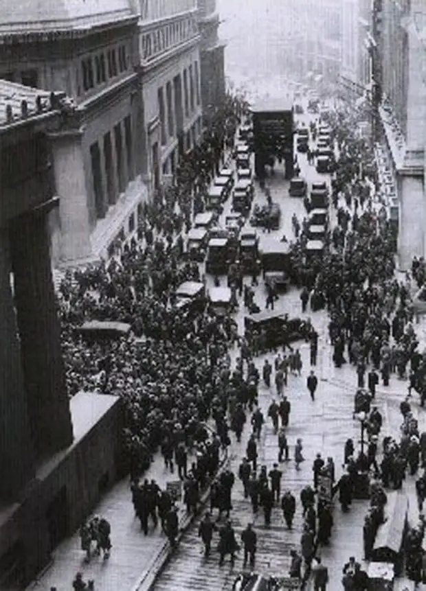 Крах экономики США в 1929 году и Великая депрессия. Кадры из архива