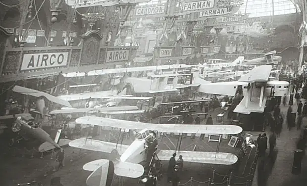 Авиашоу в Париже в 1909 году