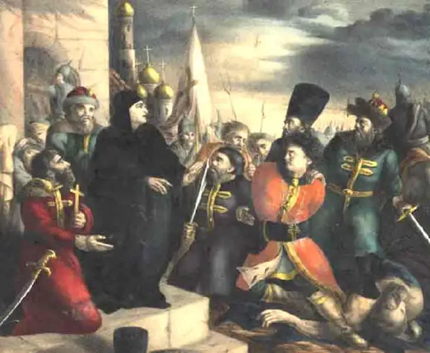 Убийство Лжедмитрия I. 17 мая 1606. По сообщению польских послов в России
