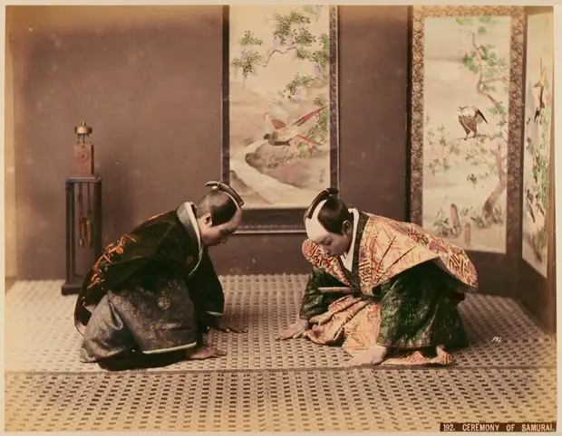Настоящие самураи 19 века