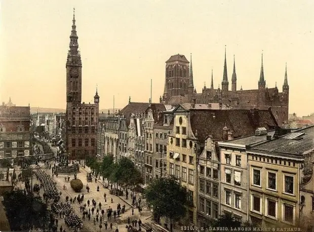 Вольный город Данциг как одна из причин польско-германского противостояния 1939 года.