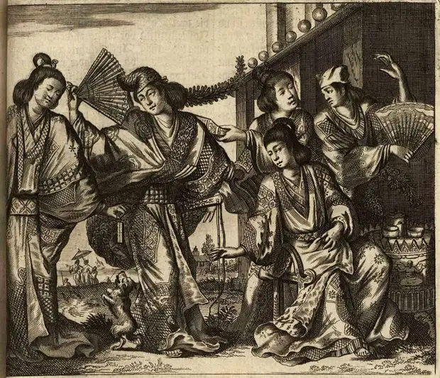 Япония глазами европейцев на гравюрах - 1670 год (12)