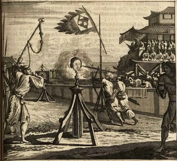 Япония глазами европейцев на гравюрах - 1670 год (3)