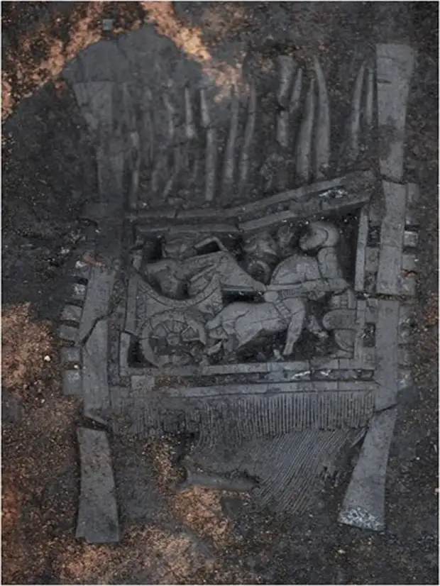 Новости Уральск - Уральские археологи рассказали о захоронении Золотой женщины (фото) Таксайский гребень