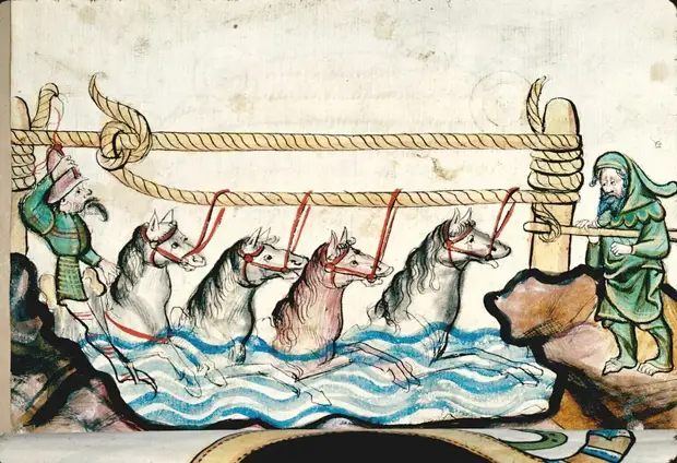 Иллюстрированное руководство по военной технике,начало 15-го века.