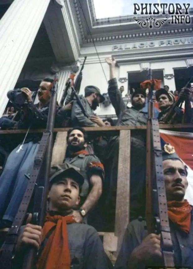 Кубинская революция в цвете.  Январь 1959 года.
