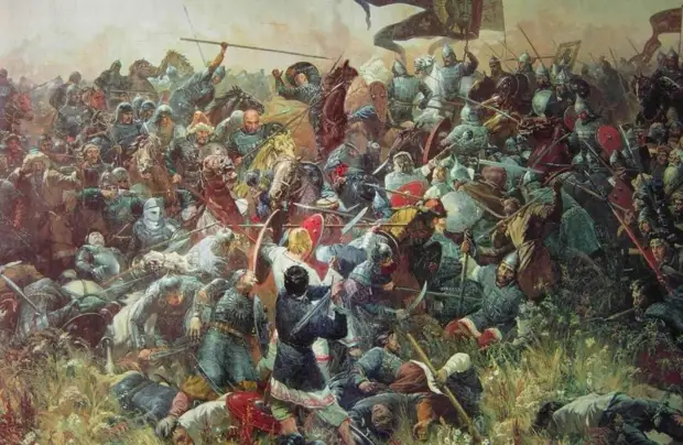 Князья - участники Куликовской битвы.
