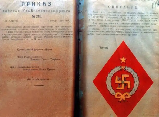 Свастика в Красной Армии: какие части и почему носили этот символ