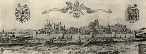 Взятие Нарвы и Дерпта 1558 год