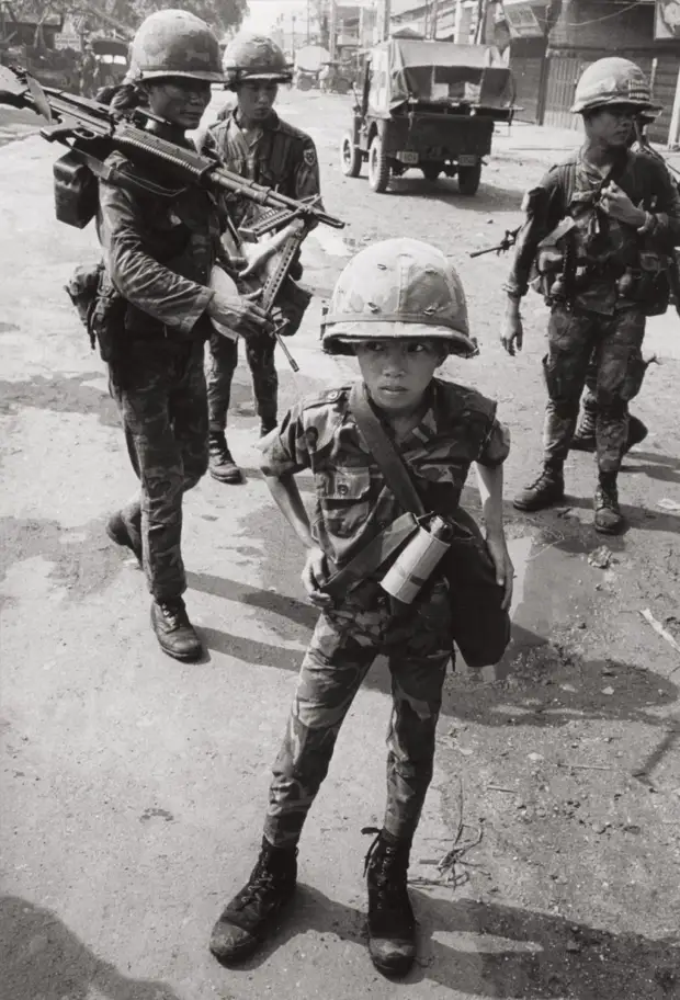Исторические снимки Вьетнамской войны.